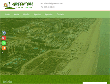 Tablet Screenshot of greensol.net
